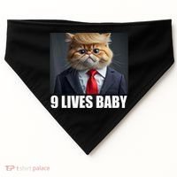Cat Trump 9 Lives Baby USA-Made Doggie Bandana thumb 0