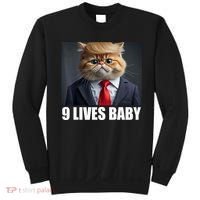 Cat Trump 9 Lives Baby Sweatshirt thumb 0