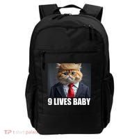Cat Trump 9 Lives Baby Backpack thumb 0
