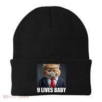 Cat Trump 9 Lives Baby Beanie thumb 0