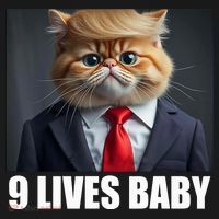 Cat Trump 9 Lives Baby Women's Hoodie thumb 2