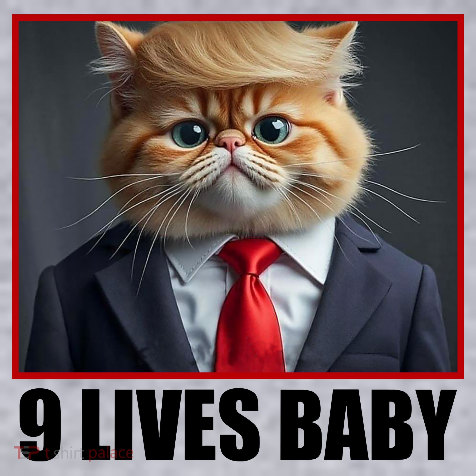 Cat Trump 9 Lives Baby Women's Sweatshirt