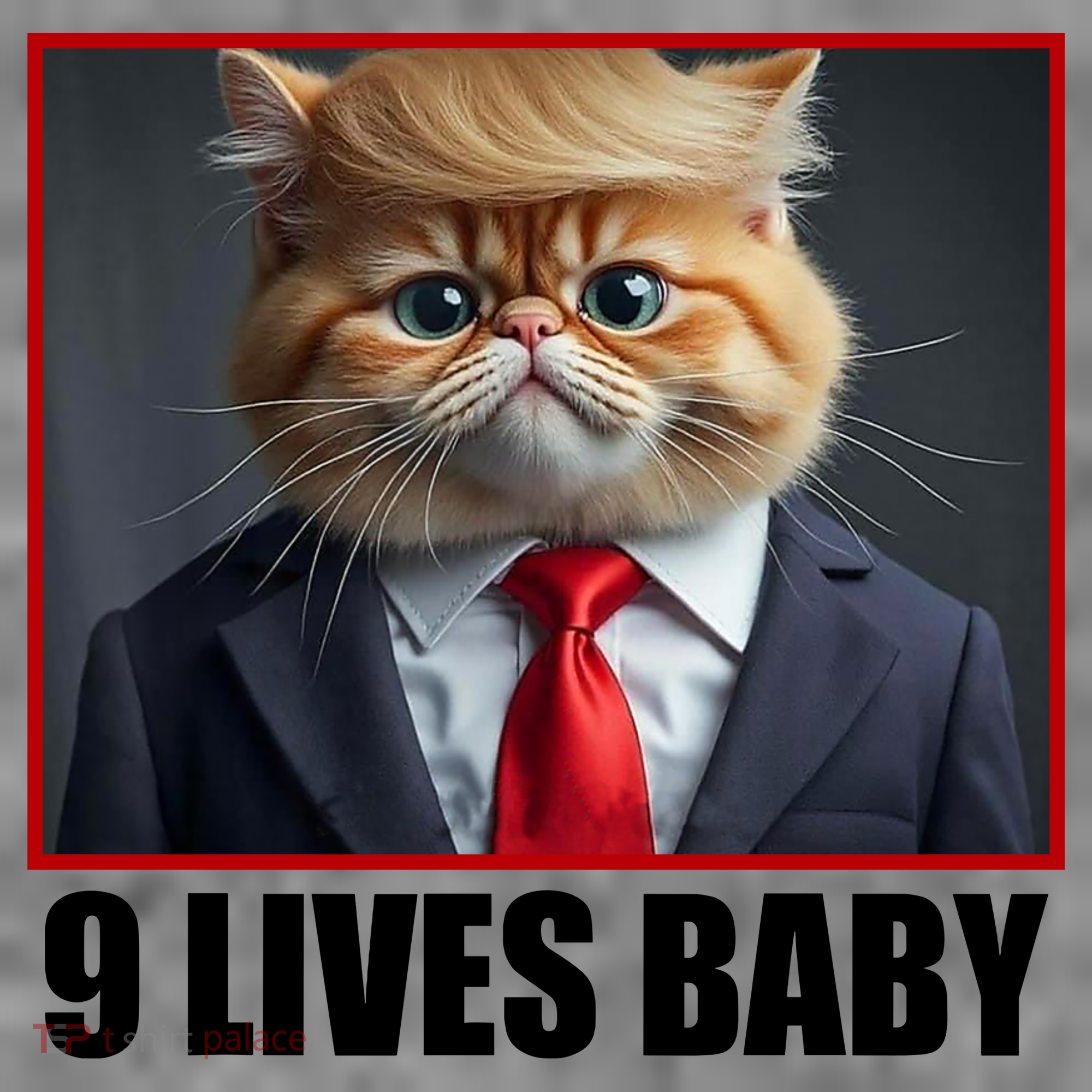 Cat Trump 9 Lives Baby Toddler Hoodie