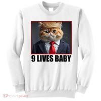 Cat Trump 9 Lives Baby Sweatshirt thumb 0