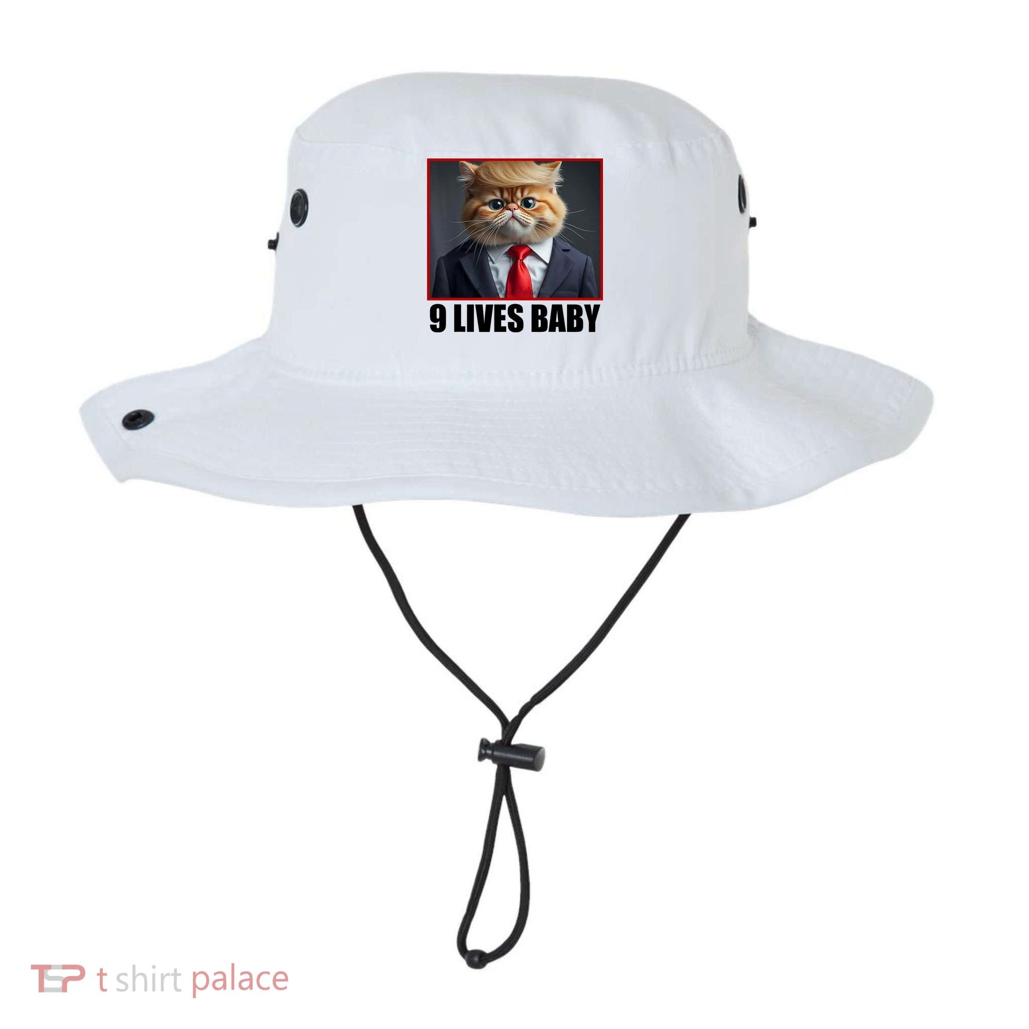 Cat Trump 9 Lives Baby Bucket Hat