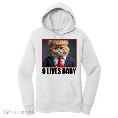 Cat Trump 9 Lives Baby Women's Hoodie