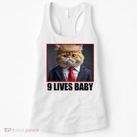 Cat Trump 9 Lives Baby Women's Tank Top thumb 0