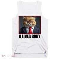 Cat Trump 9 Lives Baby Tank Top thumb 0
