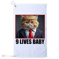 Cat Trump 9 Lives Baby Golf Towel thumb 0