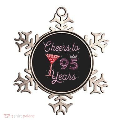 Cheers To 95 Years 95th Birthday Present 95 Years Old Bday Ornament