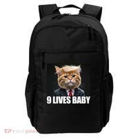 Cat Trump 9 Lives Baby Backpack thumb 0