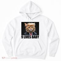 Cat Trump 9 Lives Baby Hoodie thumb 0