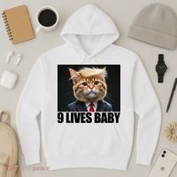 Cat Trump 9 Lives Baby Hoodie thumb 3