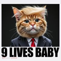 Cat Trump 9 Lives Baby Sweatshirt thumb 3