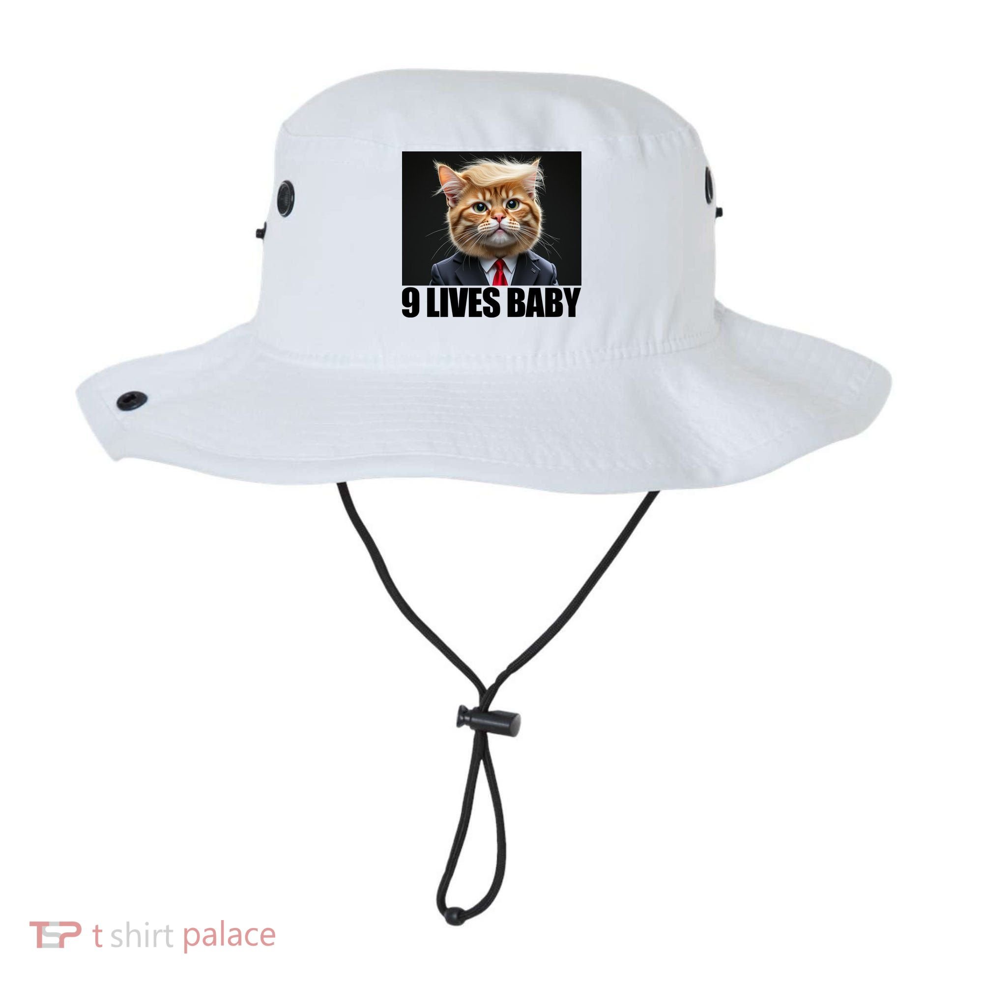 Cat Trump 9 Lives Baby Bucket Hat