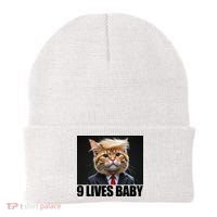 Cat Trump 9 Lives Baby Beanie thumb 0