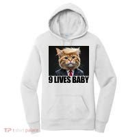 Cat Trump 9 Lives Baby Women's Hoodie thumb 0