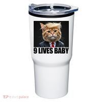 Cat Trump 9 Lives Baby Tumbler thumb 0