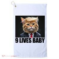 Cat Trump 9 Lives Baby Golf Towel thumb 0