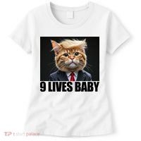 Cat Trump 9 Lives Baby Women's T-Shirt thumb 0