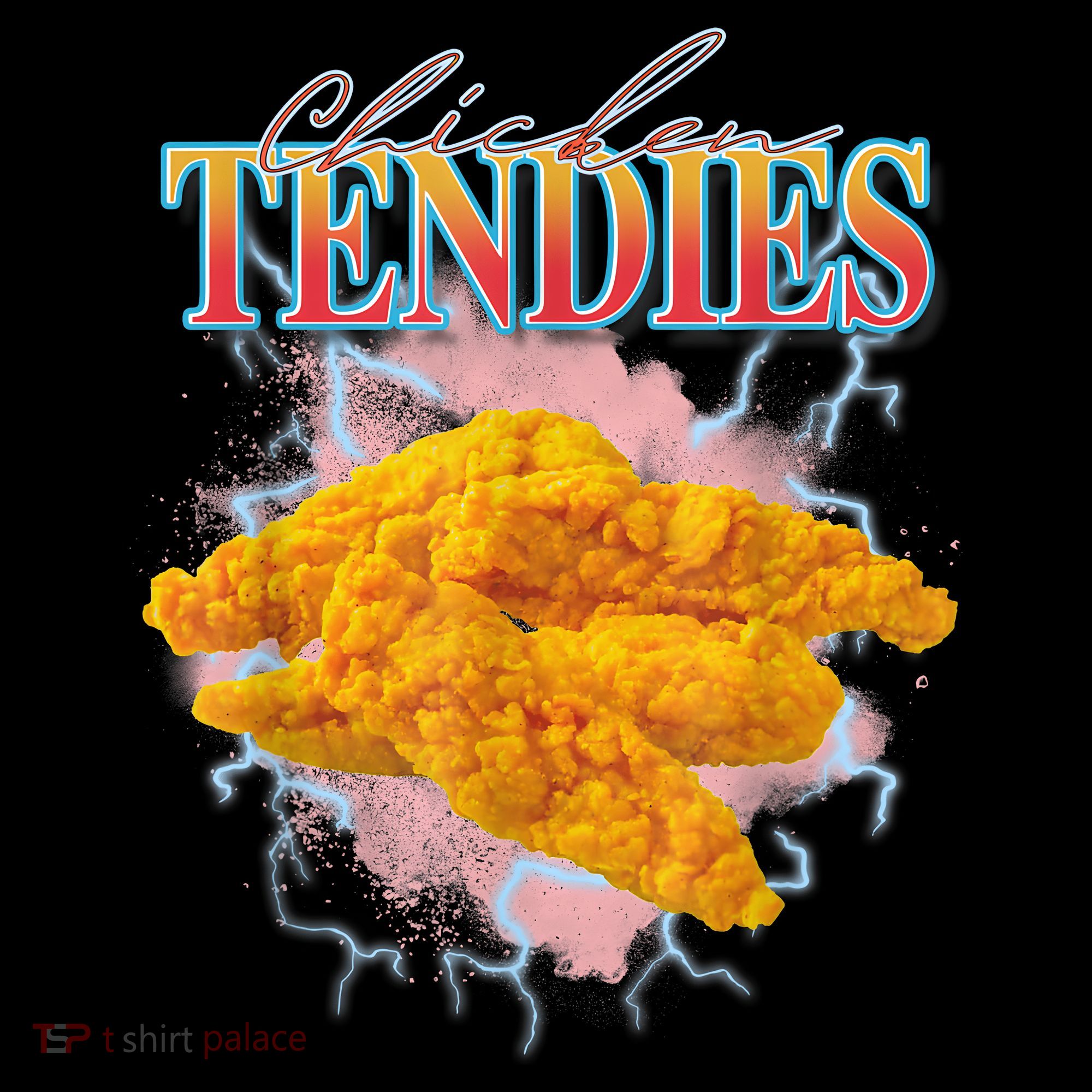 Chicken Tendies 90s Bootleg Style Foodie Funny Meme Coffee Mug