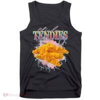 Chicken Tendies 90s Bootleg Style Foodie Funny Meme Tank Top thumb 0