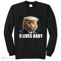 Cat Trump 9 Lives Baby Sweatshirt thumb 0