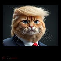 Cat Trump 9 Lives Baby Coffee Mug thumb 5