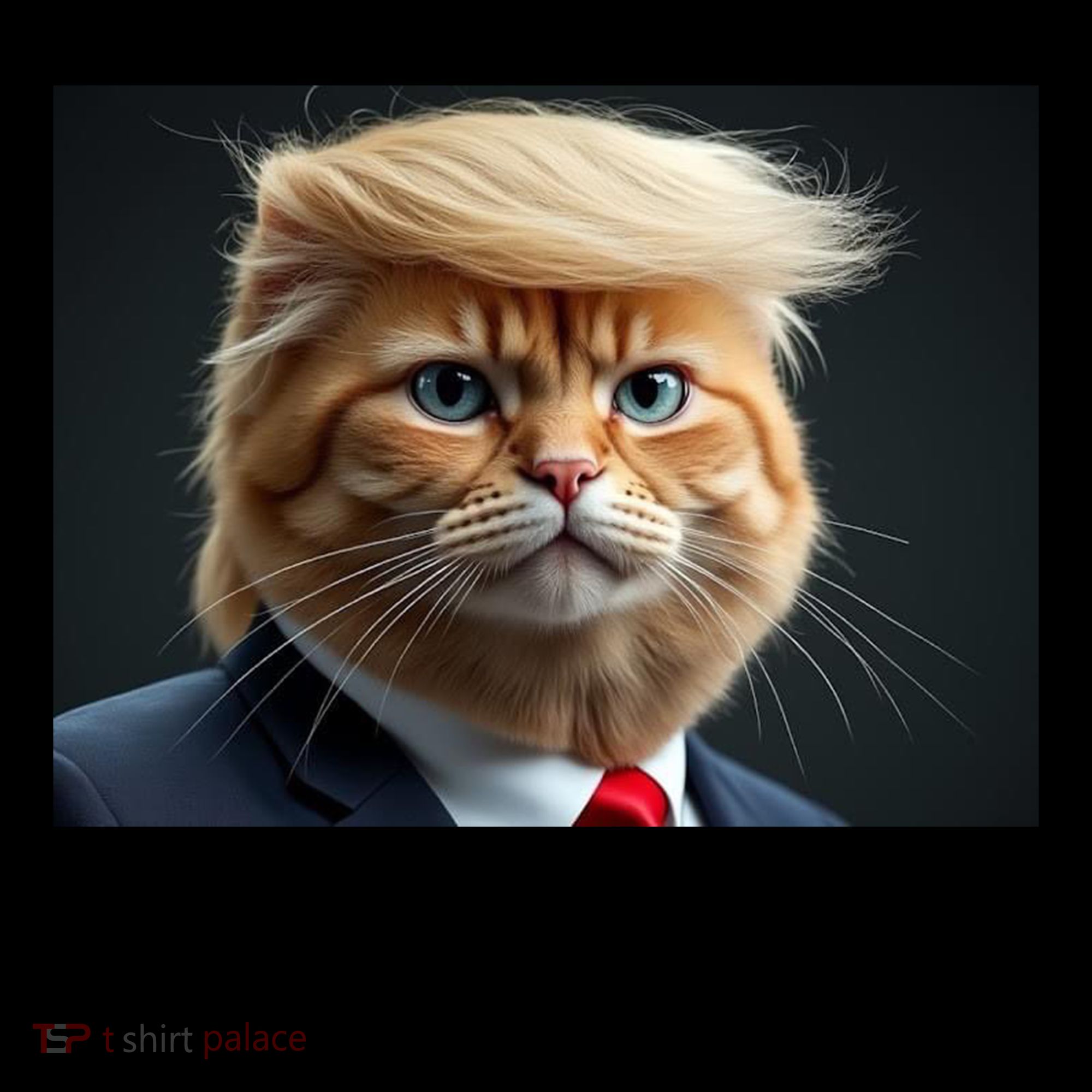 Cat Trump 9 Lives Baby Coffee Mug