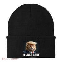Cat Trump 9 Lives Baby Beanie thumb 0