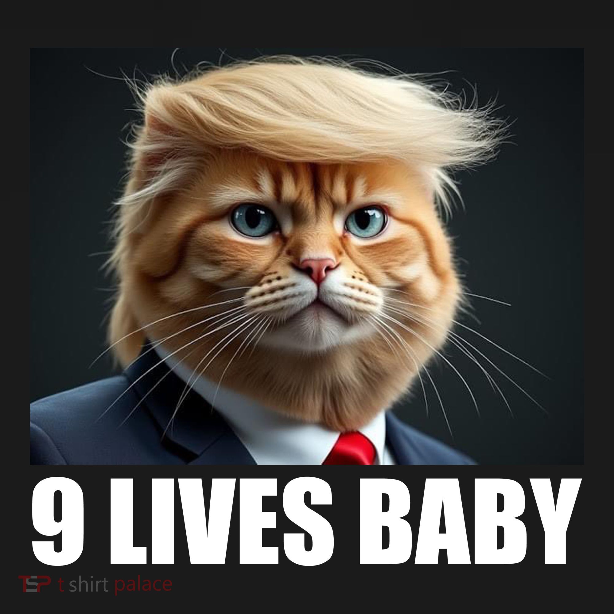Cat Trump 9 Lives Baby Women's Hoodie
