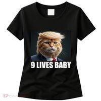 Cat Trump 9 Lives Baby Women's T-Shirt thumb 0