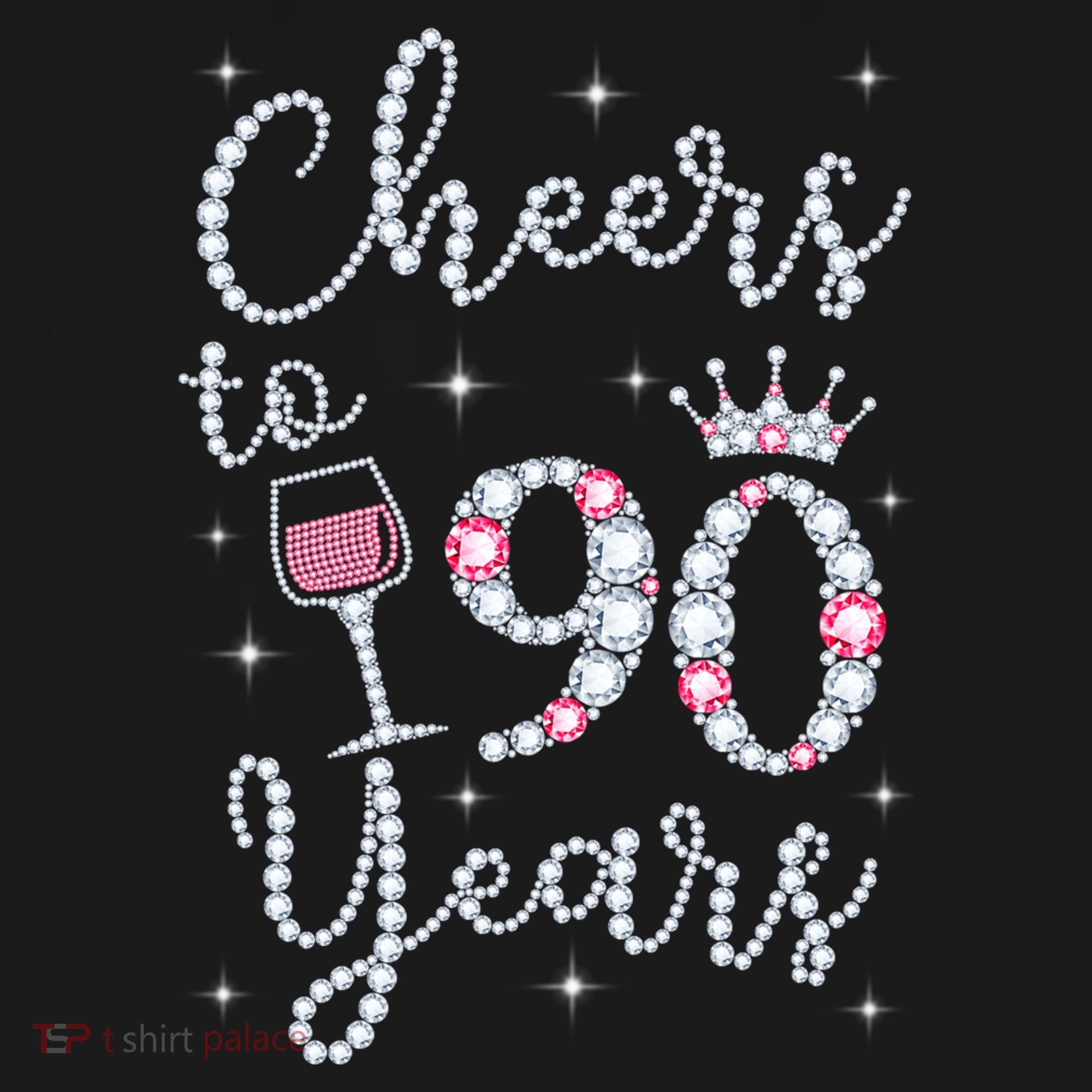 Cheers to 90 Years 1929 90Th Birthday Gift Tee For WoM.e.ns T-Shirt