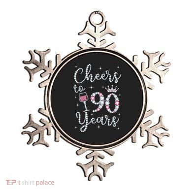 Cheers to 90 Years 1929 90Th Birthday Gift Tee For WoM.e.ns Ornament