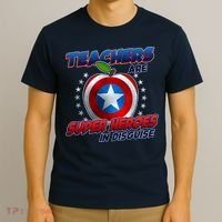 Cool Teachers Are Super Heroes In Disguise T-Shirt thumb 3