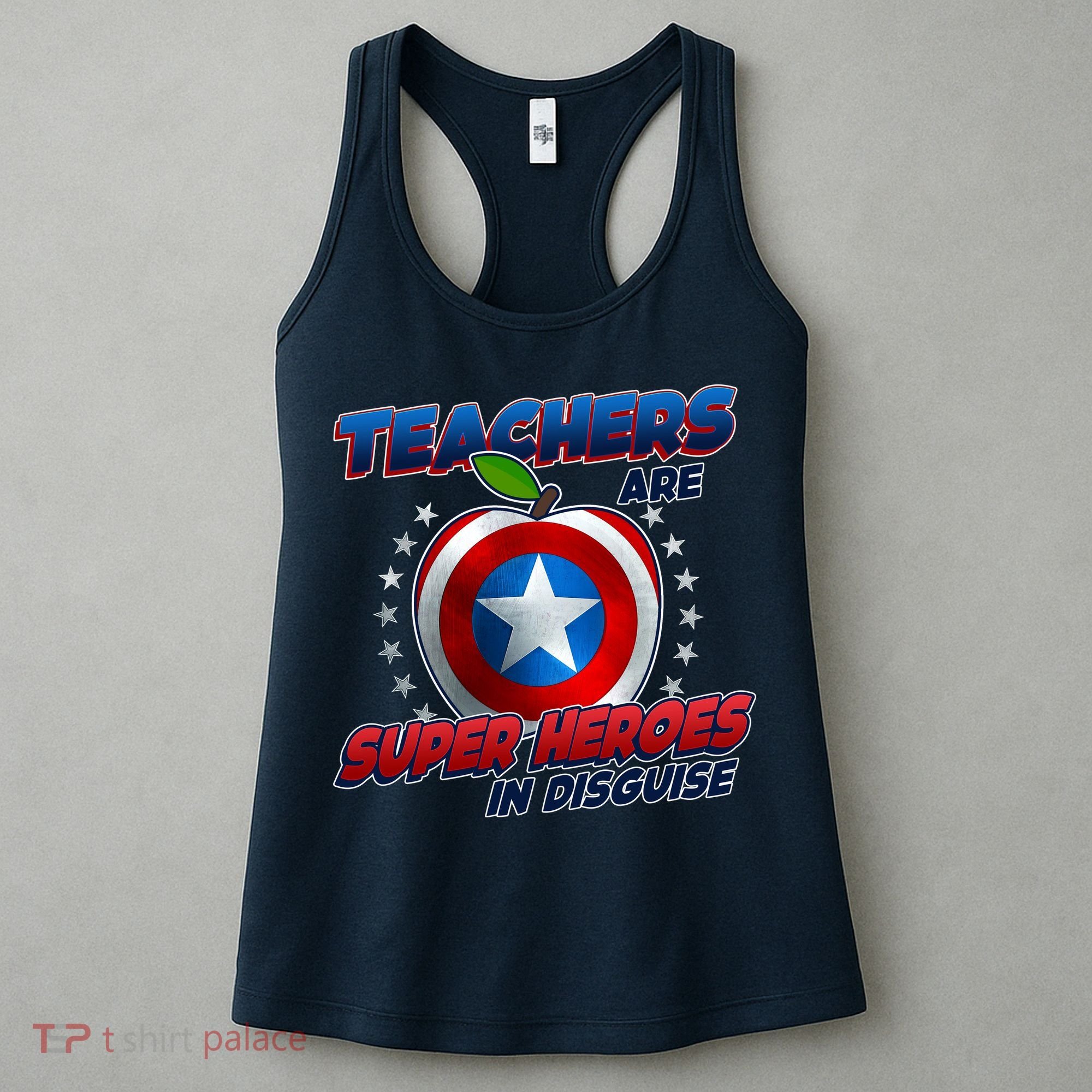 Cool Teachers Are Super Heroes In Disguise Women's Tank Top