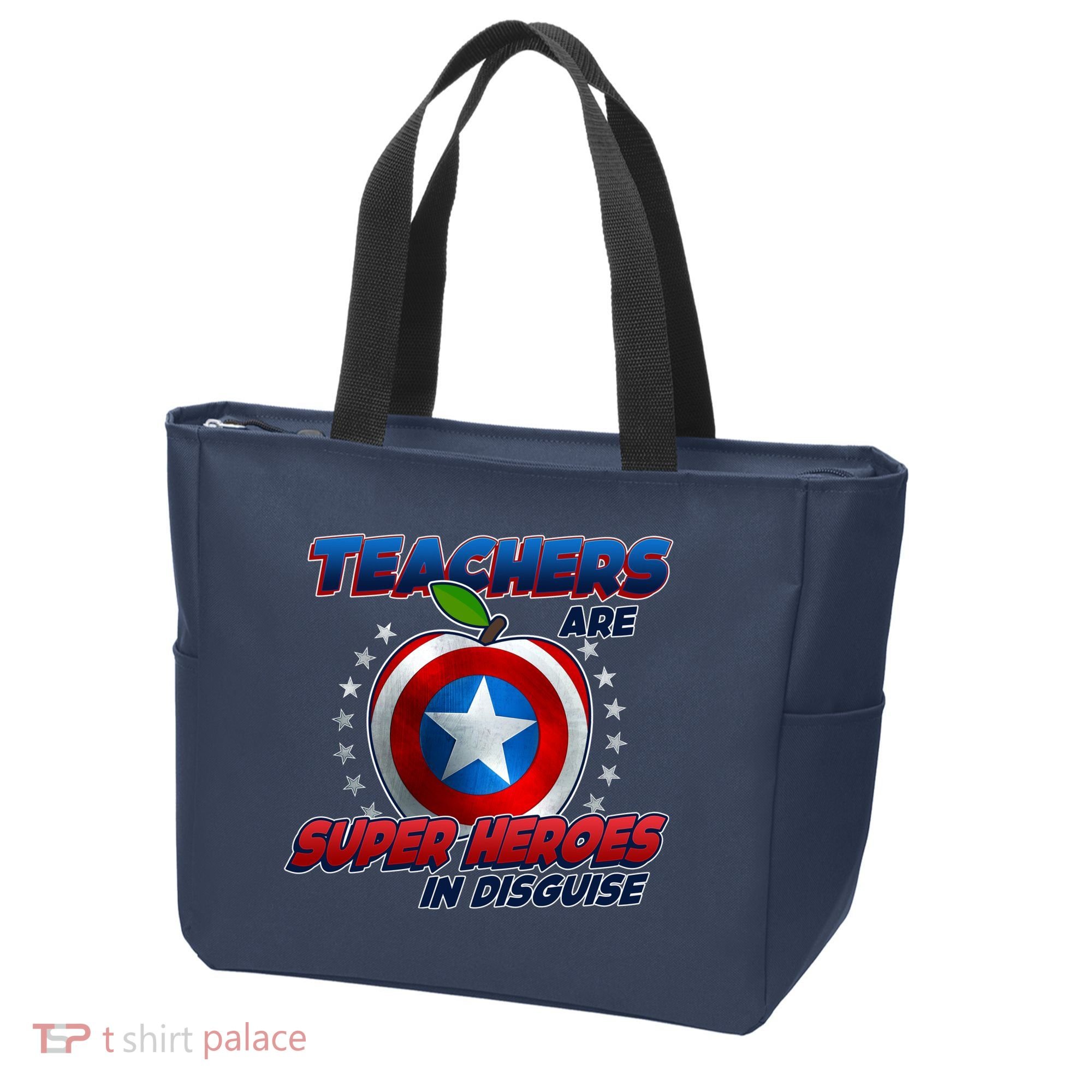 Cool Teachers Are Super Heroes In Disguise Tote Bag