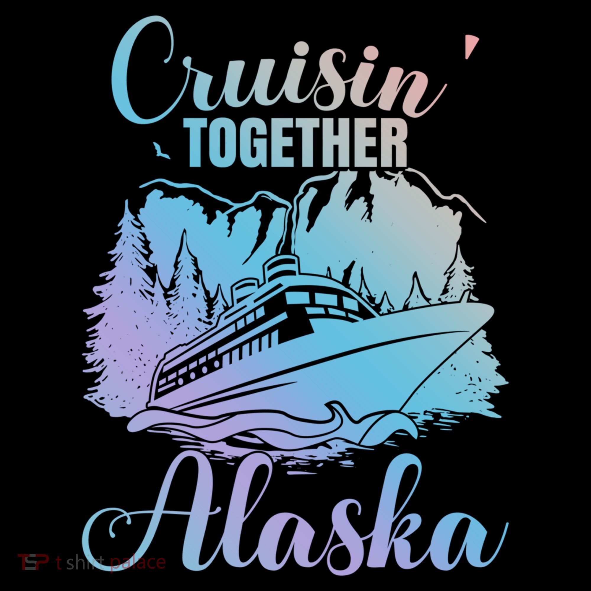 Cruisin' Together Alaska Alaskan Wilderness Great Gift Women's Hoodie