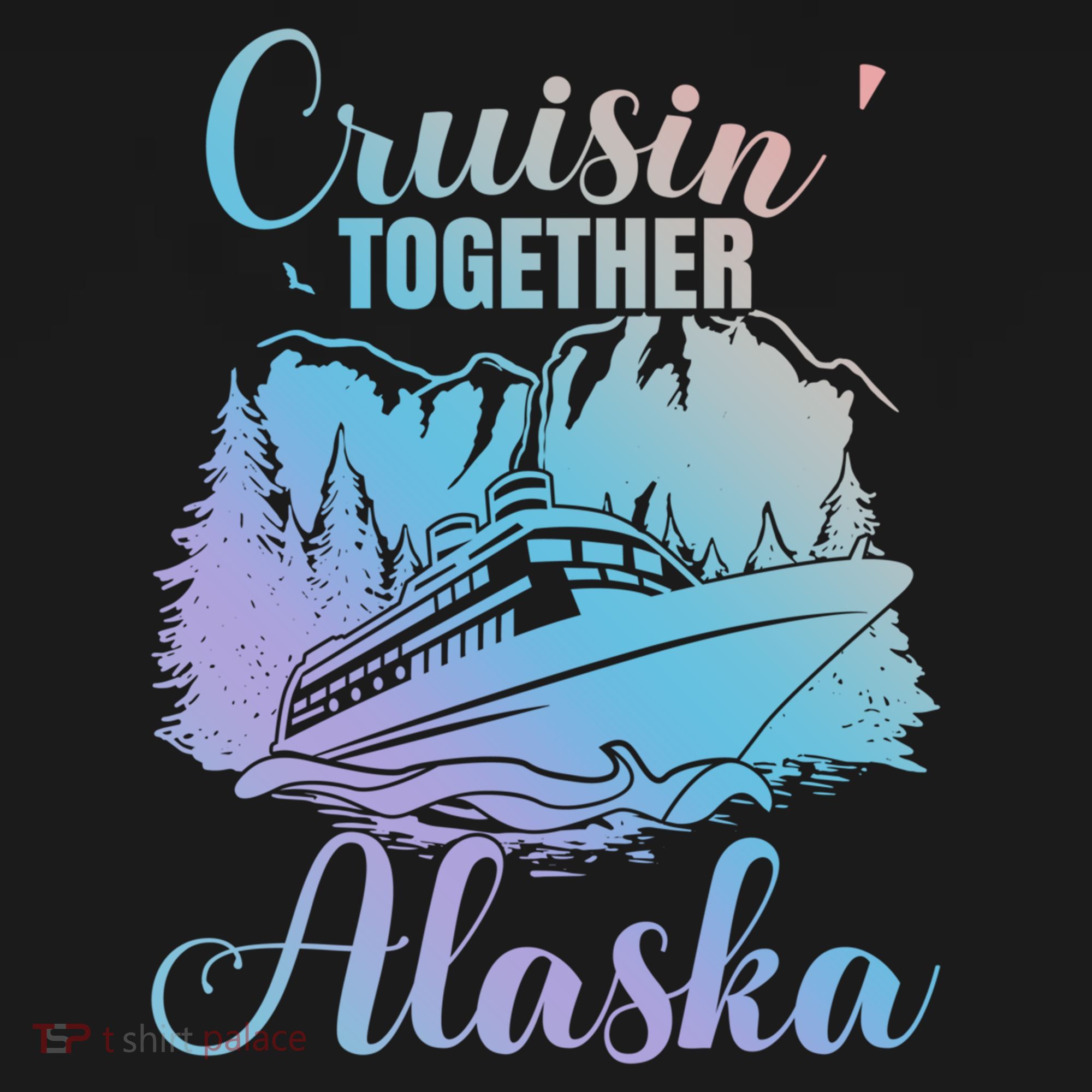 Cruisin' Together Alaska Alaskan Wilderness Great Gift Ornament