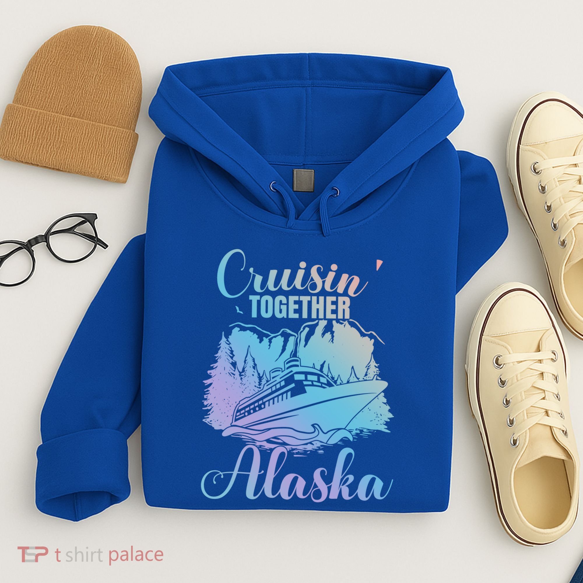 Cruisin' Together Alaska Alaskan Wilderness Great Gift Hoodie