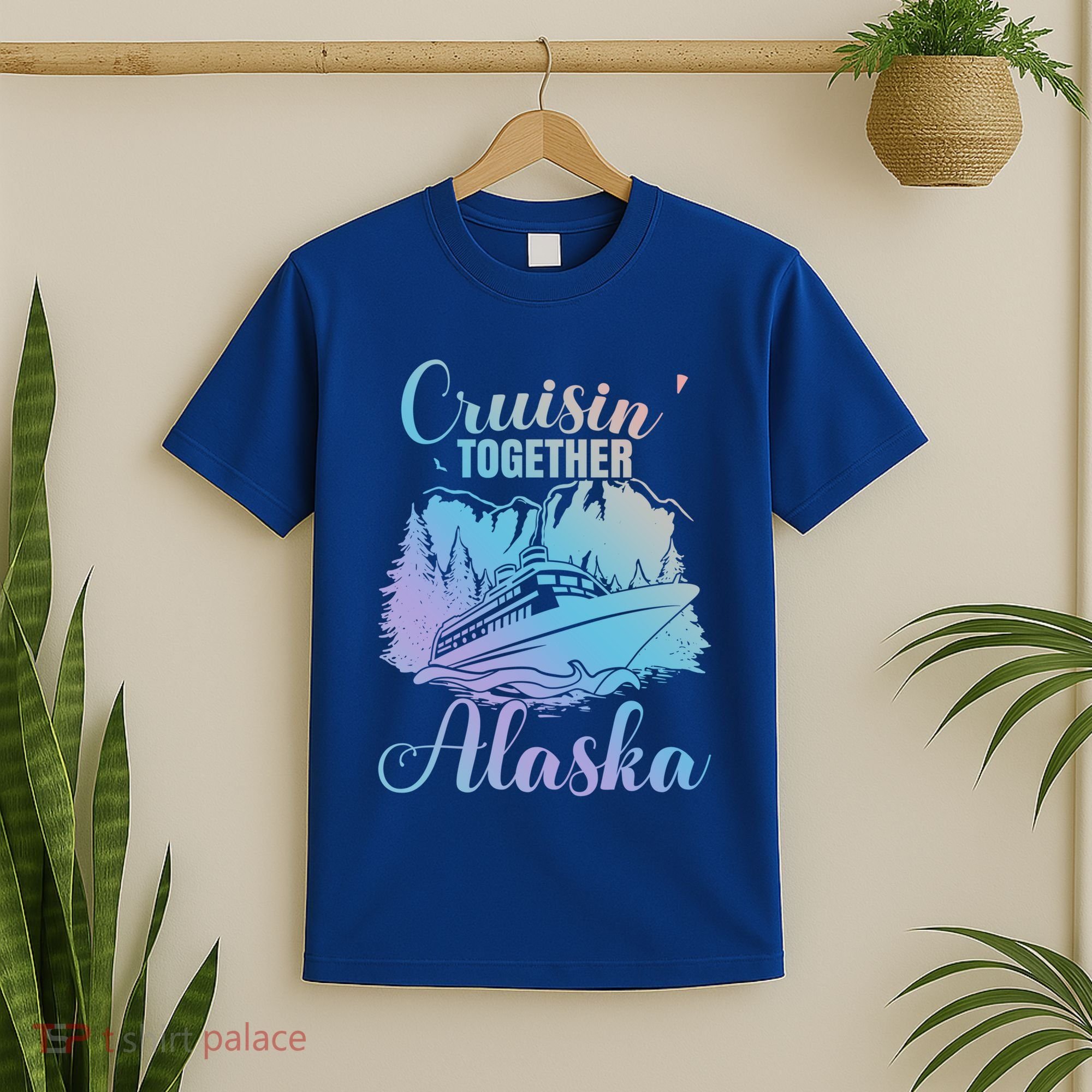 Cruisin' Together Alaska Alaskan Wilderness Great Gift T-Shirt