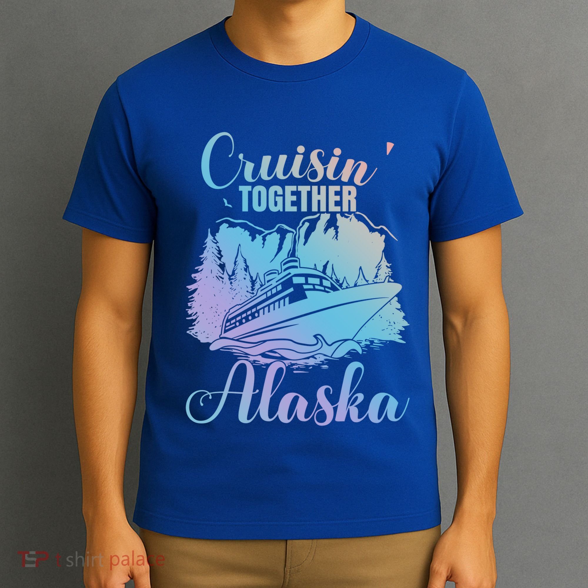 Cruisin' Together Alaska Alaskan Wilderness Great Gift T-Shirt