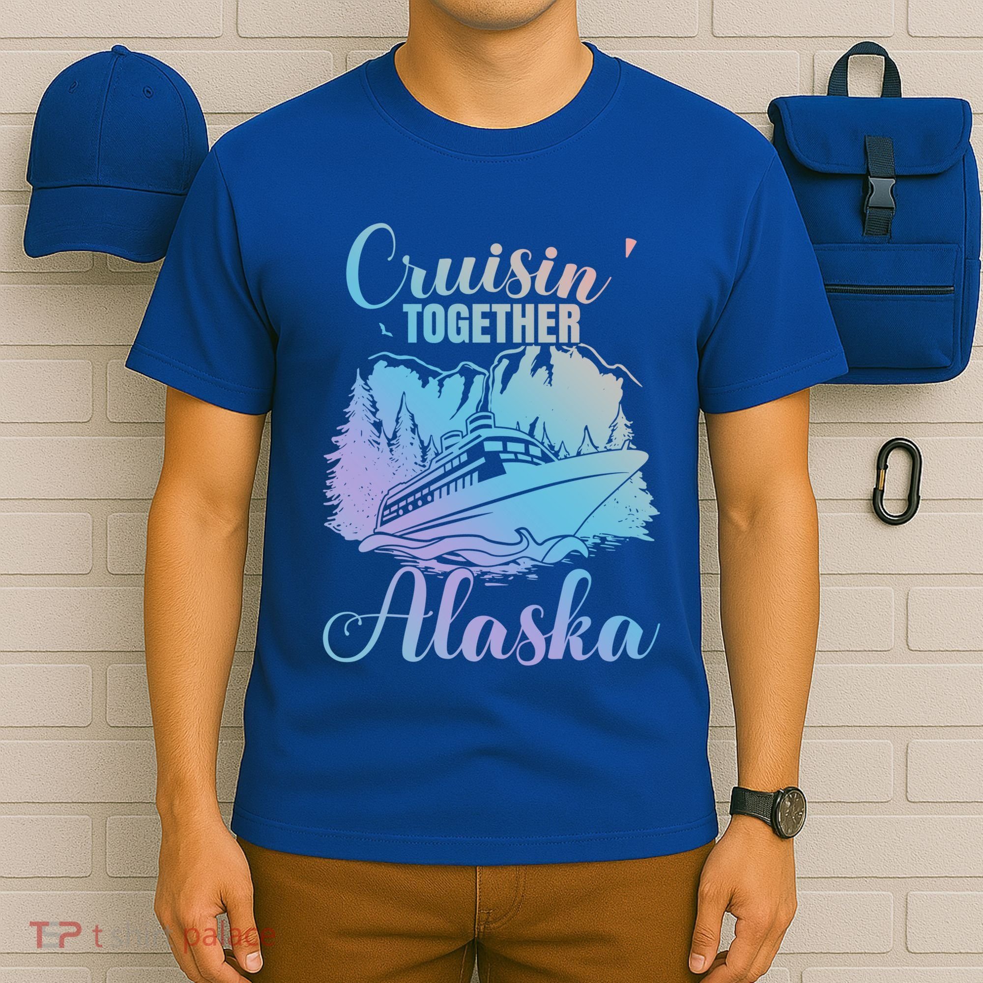 Cruisin' Together Alaska Alaskan Wilderness Great Gift T-Shirt