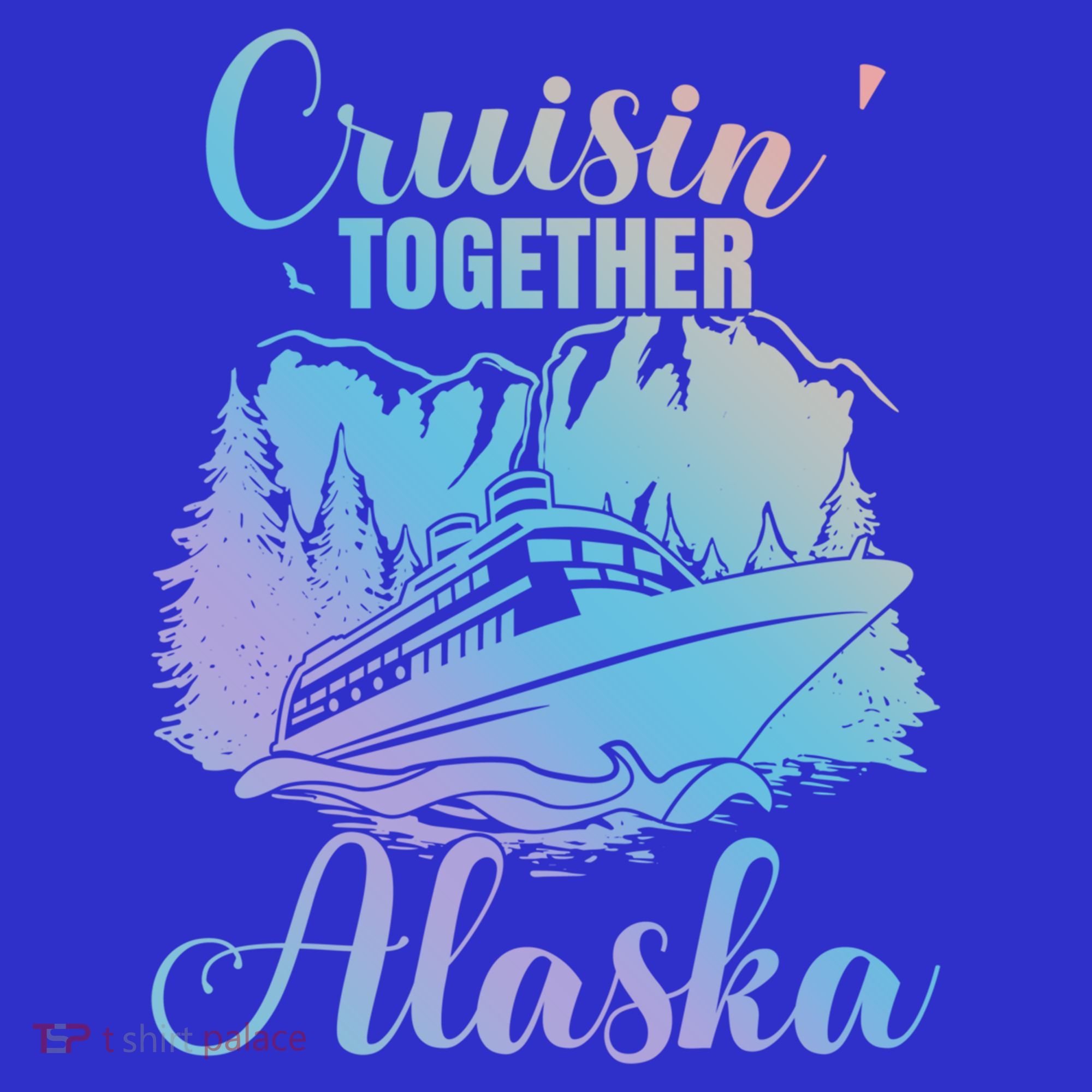 Cruisin' Together Alaska Alaskan Wilderness Great Gift Coaster