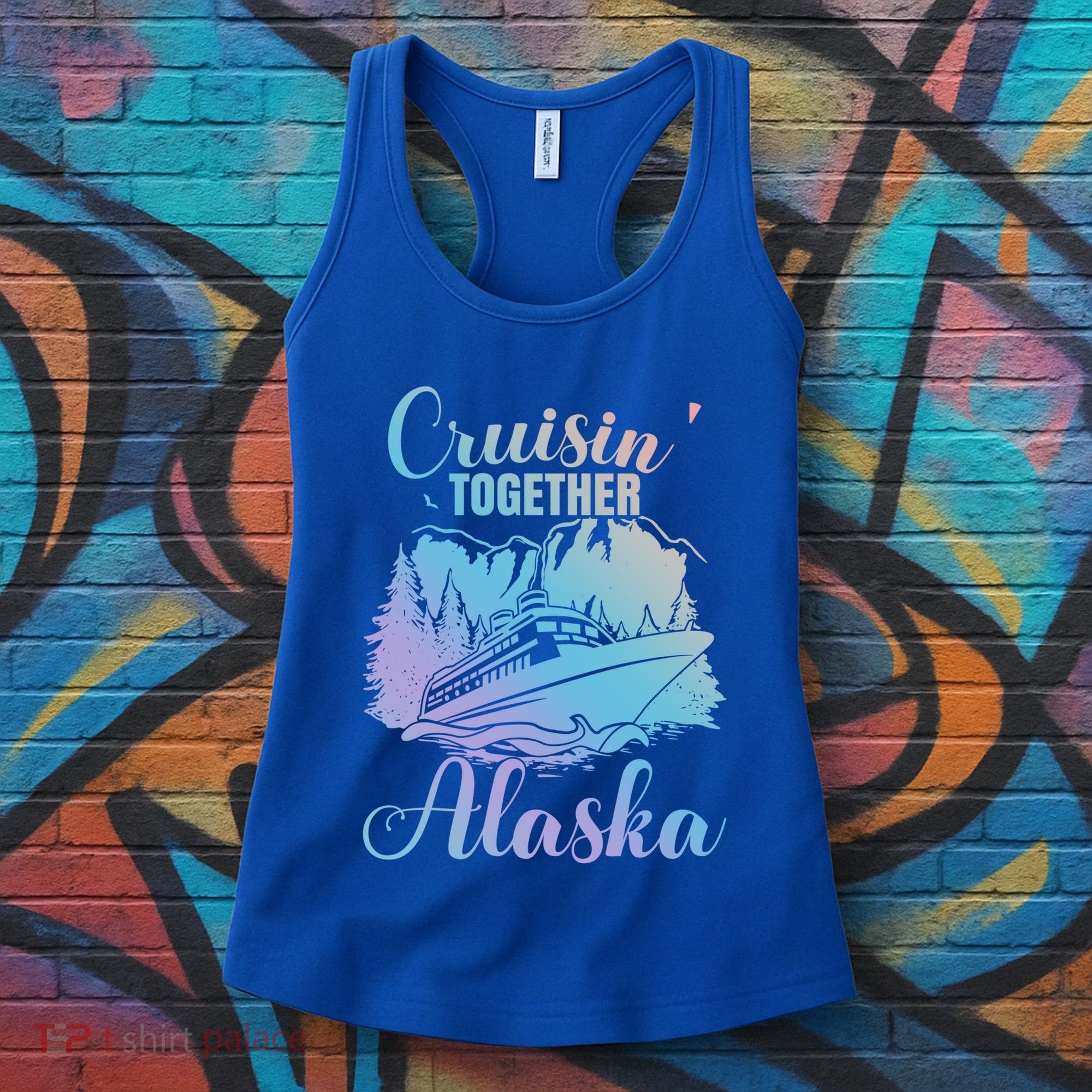 Cruisin' Together Alaska Alaskan Wilderness Great Gift Women's Tank Top