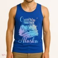 Cruisin' Together Alaska Alaskan Wilderness Great Gift Tank Top thumb 3