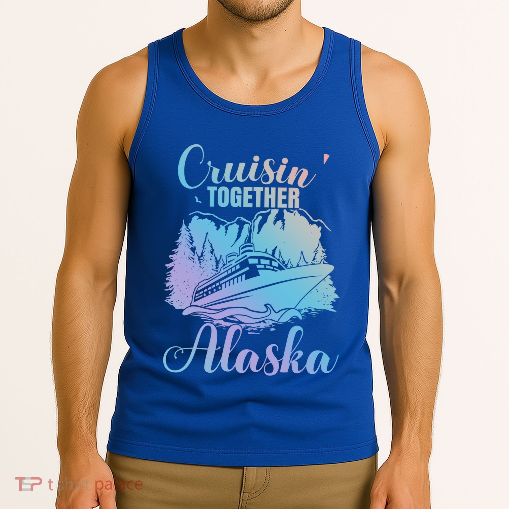 Cruisin' Together Alaska Alaskan Wilderness Great Gift Tank Top