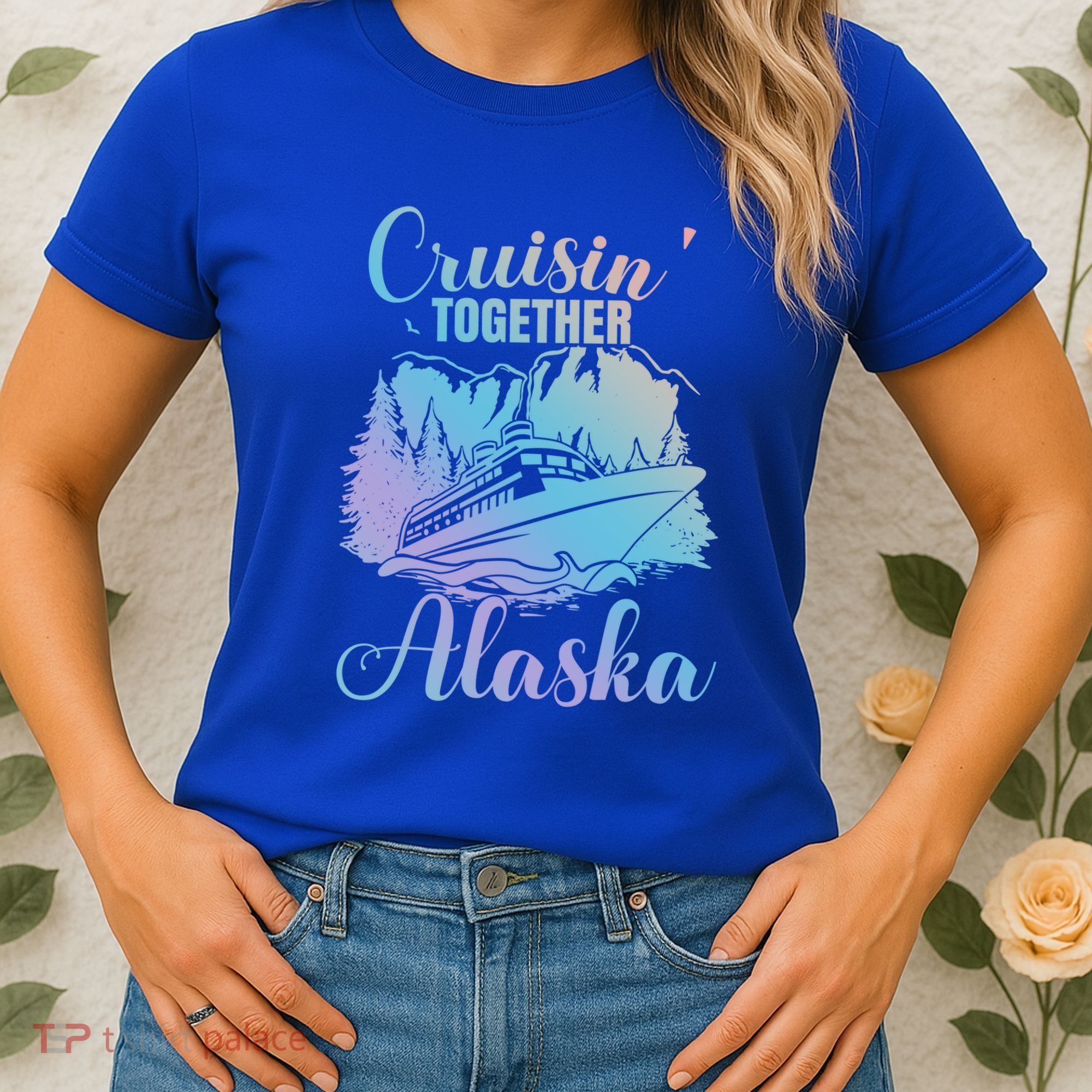 Cruisin' Together Alaska Alaskan Wilderness Great Gift Women's T-Shirt