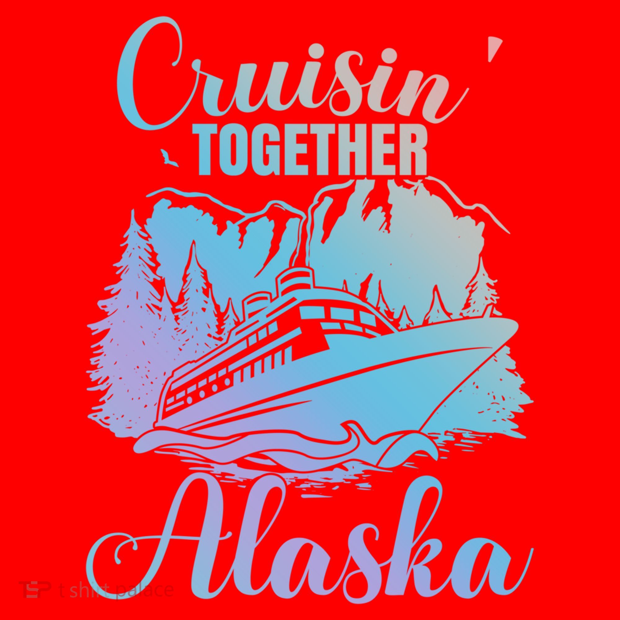 Cruisin' Together Alaska Alaskan Wilderness Great Gift Santa Hat