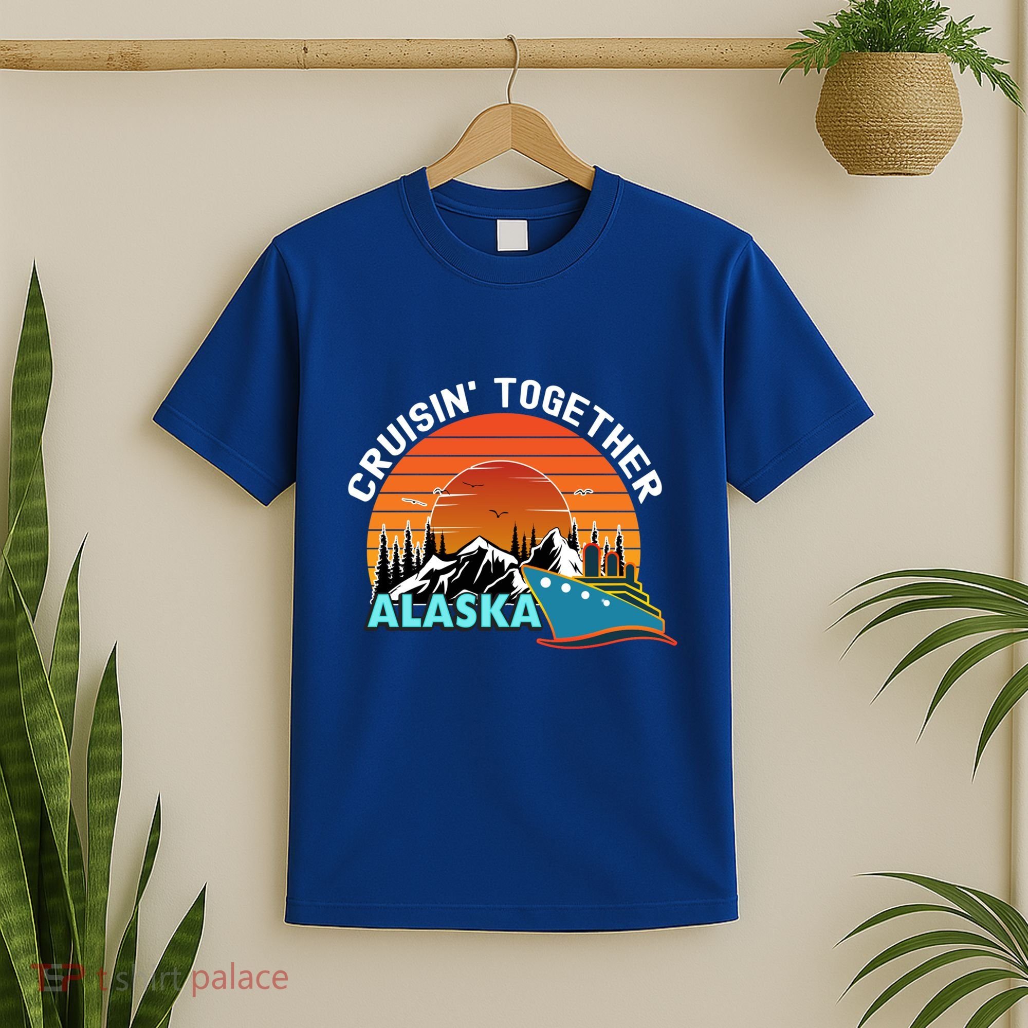 Cruisin' Together Alaska Couples Family Friends Matching Great Gift T-Shirt